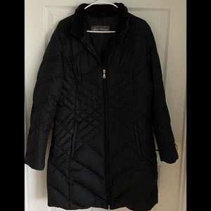 Eddie Bauer Black Puffer Coat